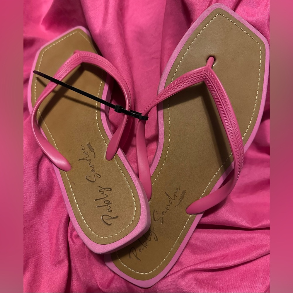 Pably Sandre Women's Pink Flip Flops